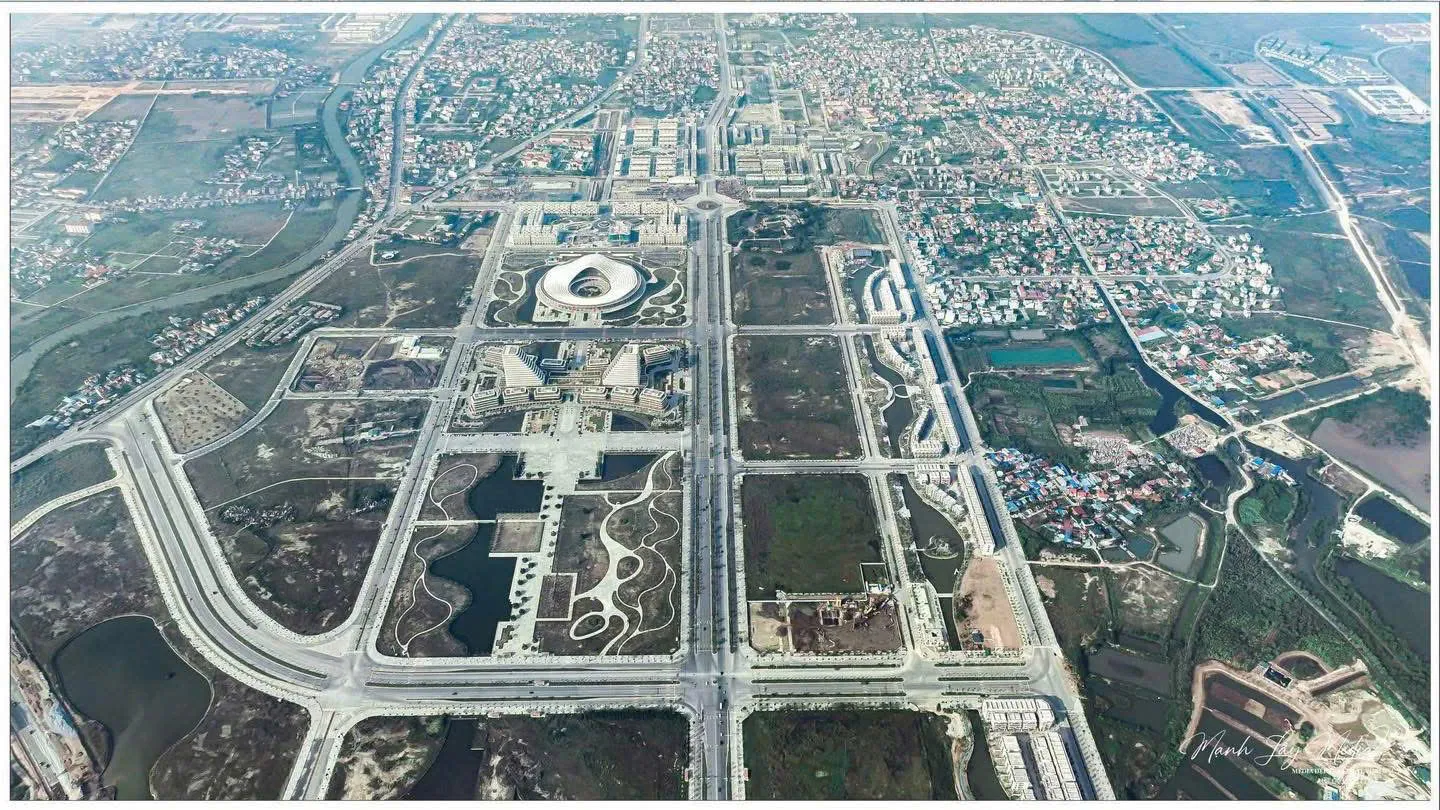 Quy hoạch khu đô thị Bắc Sông Cấm Thủy Nguyên - Hải Phòng