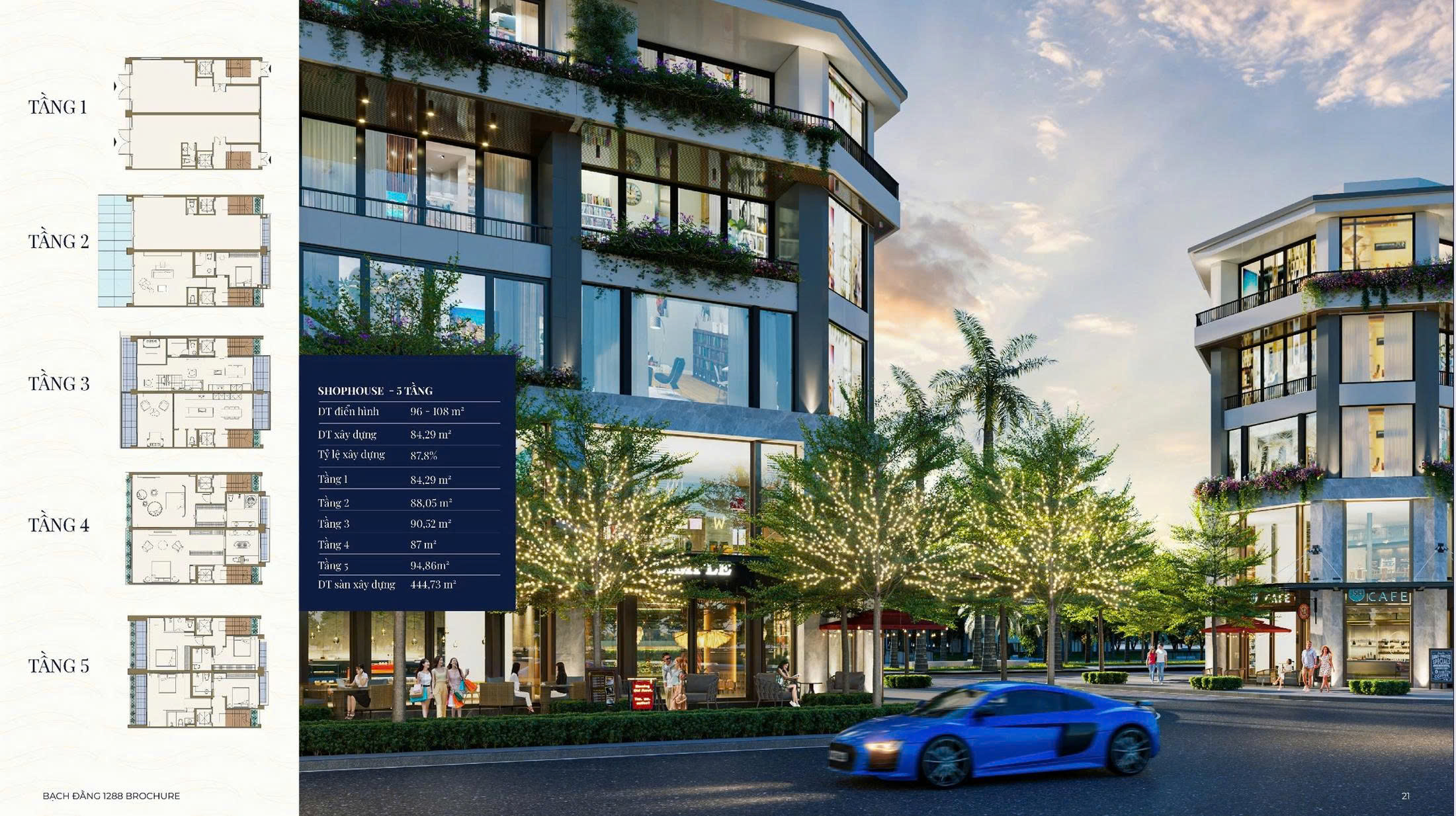 Shop house dự án Bạch Đằng 1288 thủy nguyên