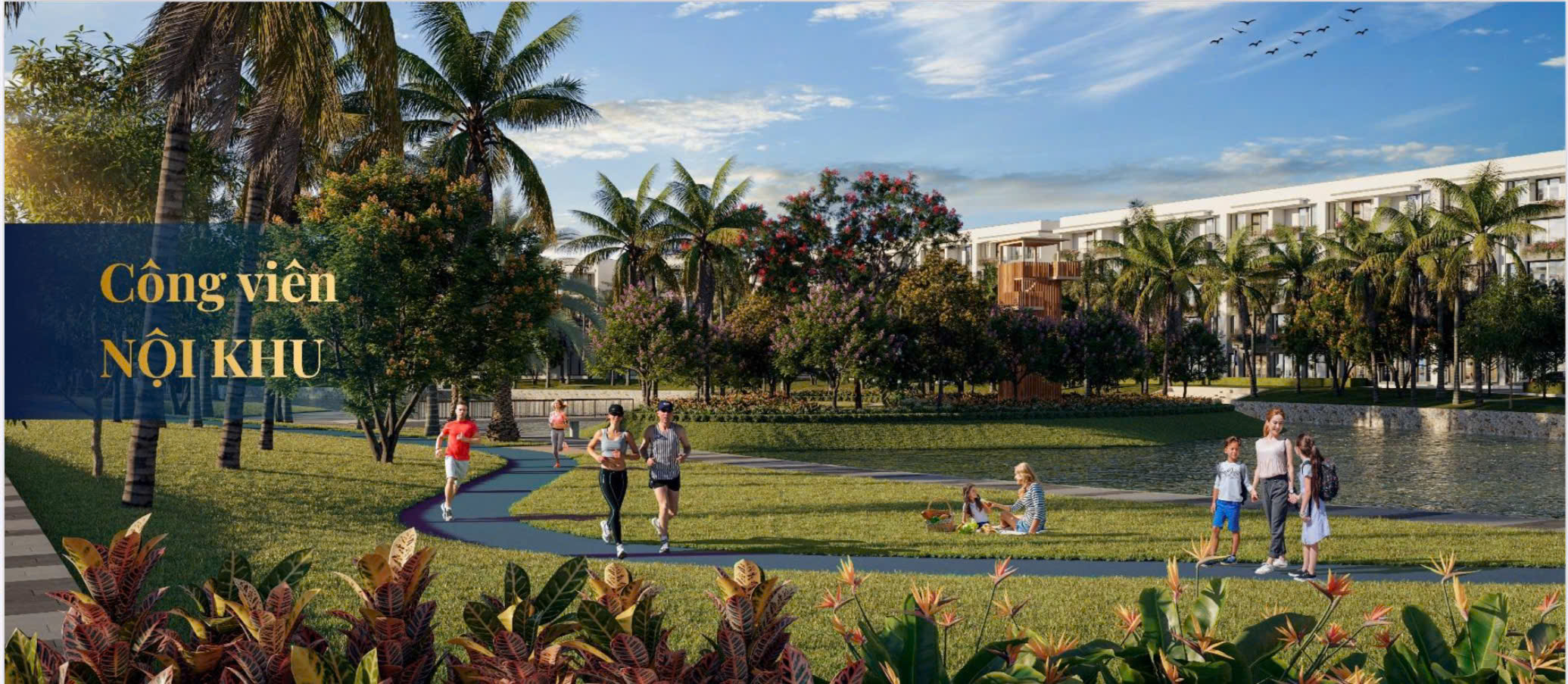 Công viên nội khu Bạch Đằng 1288